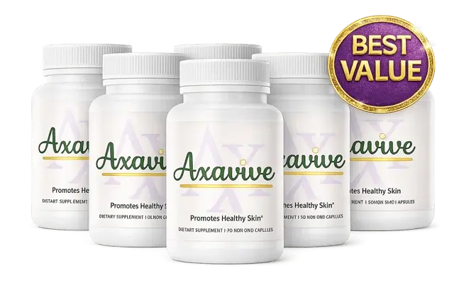 Axavive — 6-bottle Most Popular pack (180-day supply)